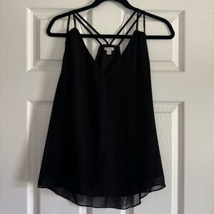 Guess Flowy Chiffon Sleeveless Top